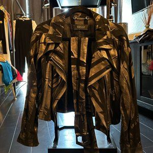 Gucci Leather Biker Jacket